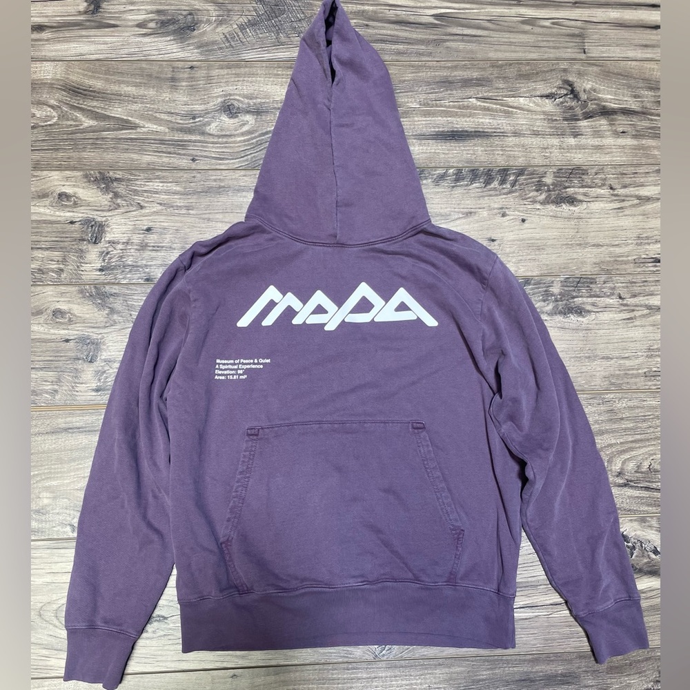 Museum of Peace and Quiet Men's New "Peaks & Valleys" Hoodie w/Defect